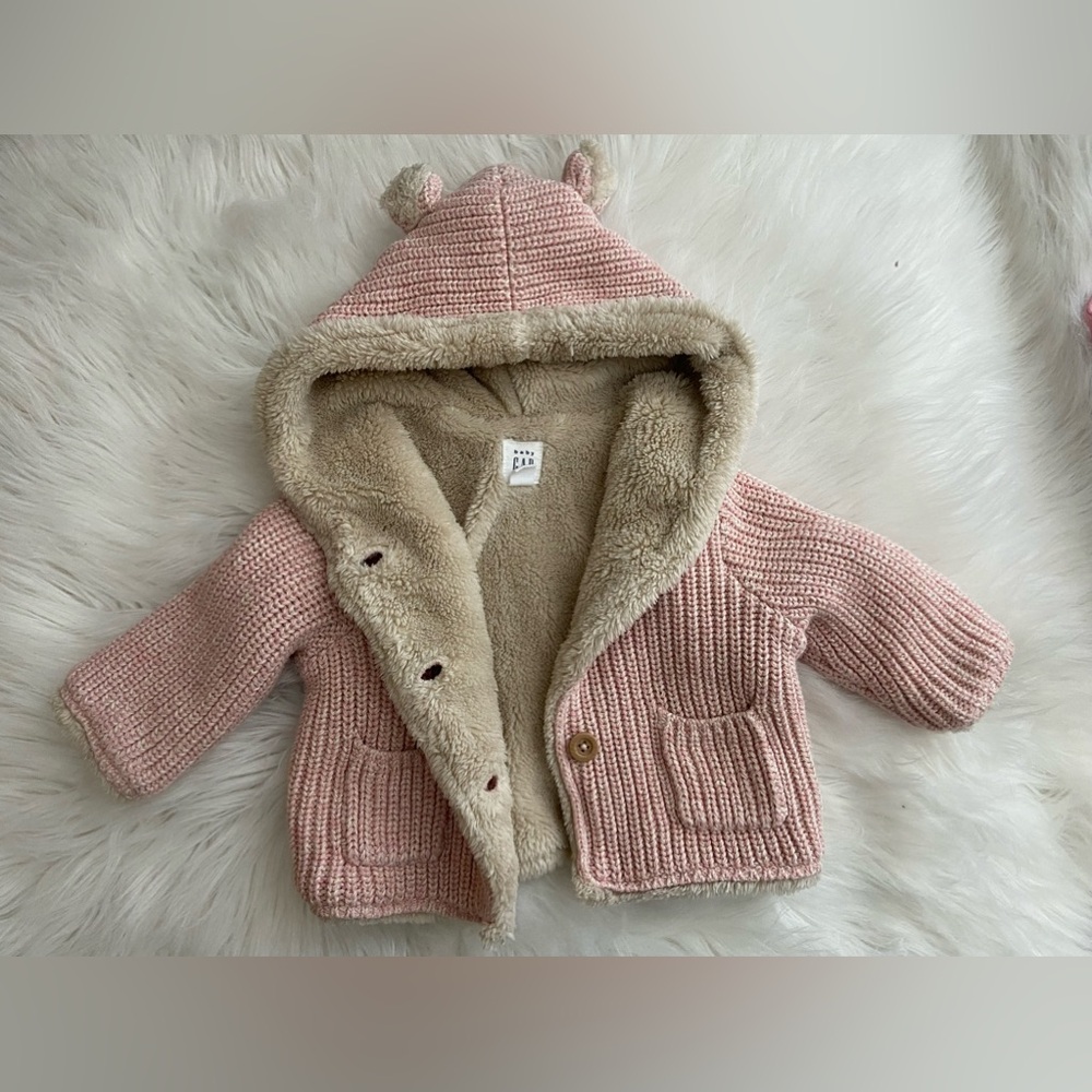GAP Baby Sherpa Sweater Hoodie